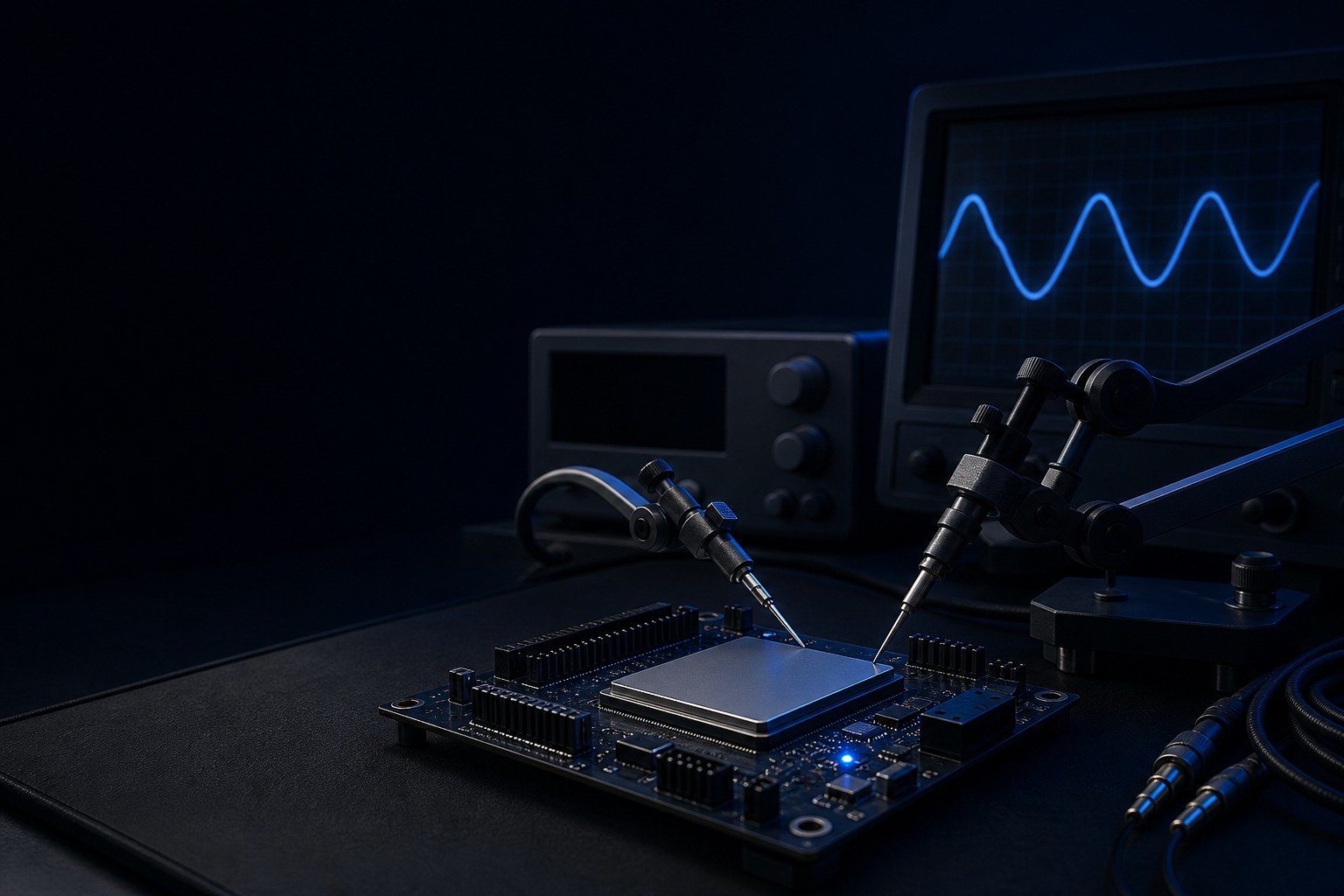 Illustrative hardware bring-up context